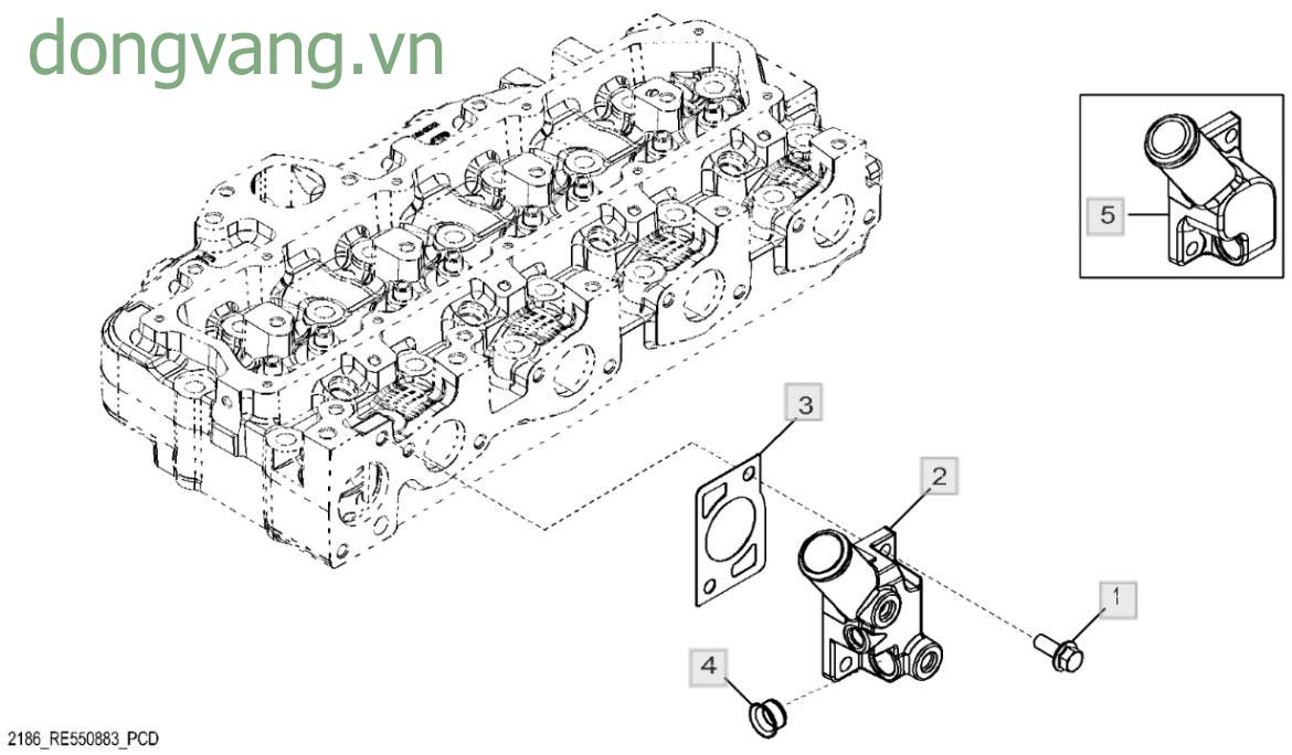 2186 Nắp bộ điều nhiệt - ST754150